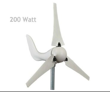 "Ανεμογεννήτρια 200w 12V με Ρυθμιστή Φόρτισης – Wind turbine jet 200FS"