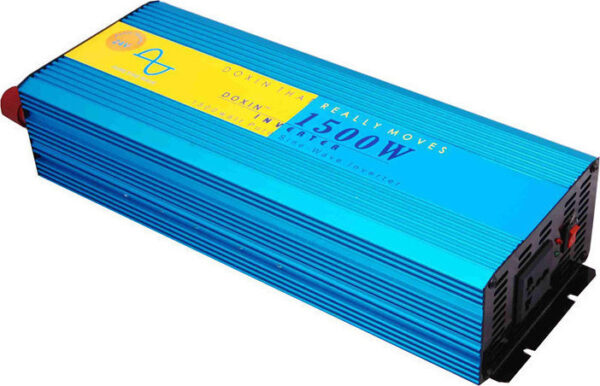 Doxin DXP-1515 Inverter Καθαρού Ημιτόνου 1500W 12V Μονοφασικό